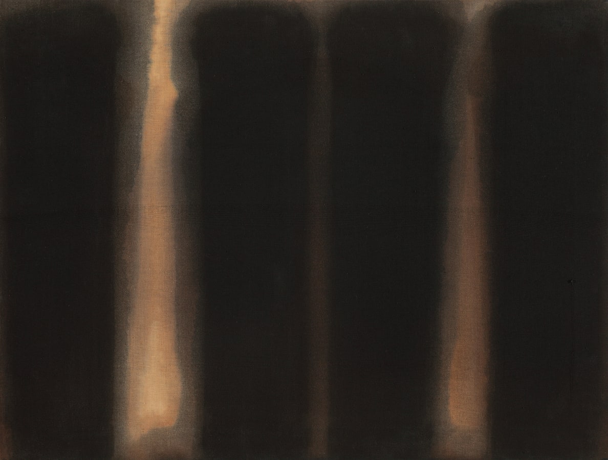 Artwork: Yun Hyong-keun, Umber - Blue, 1975