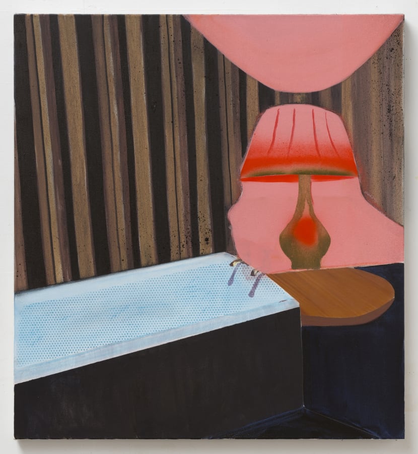 Artwork: Dexter Dalwood, Interior at Paddington, 2014