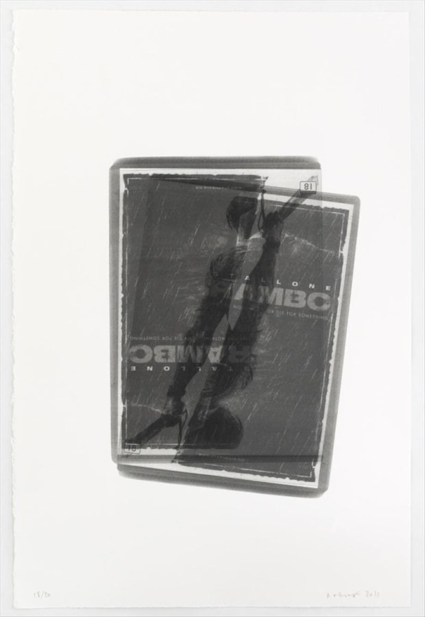 Artwork: Matias Faldbakken, Double Cover Screen Print #1-20, 2011