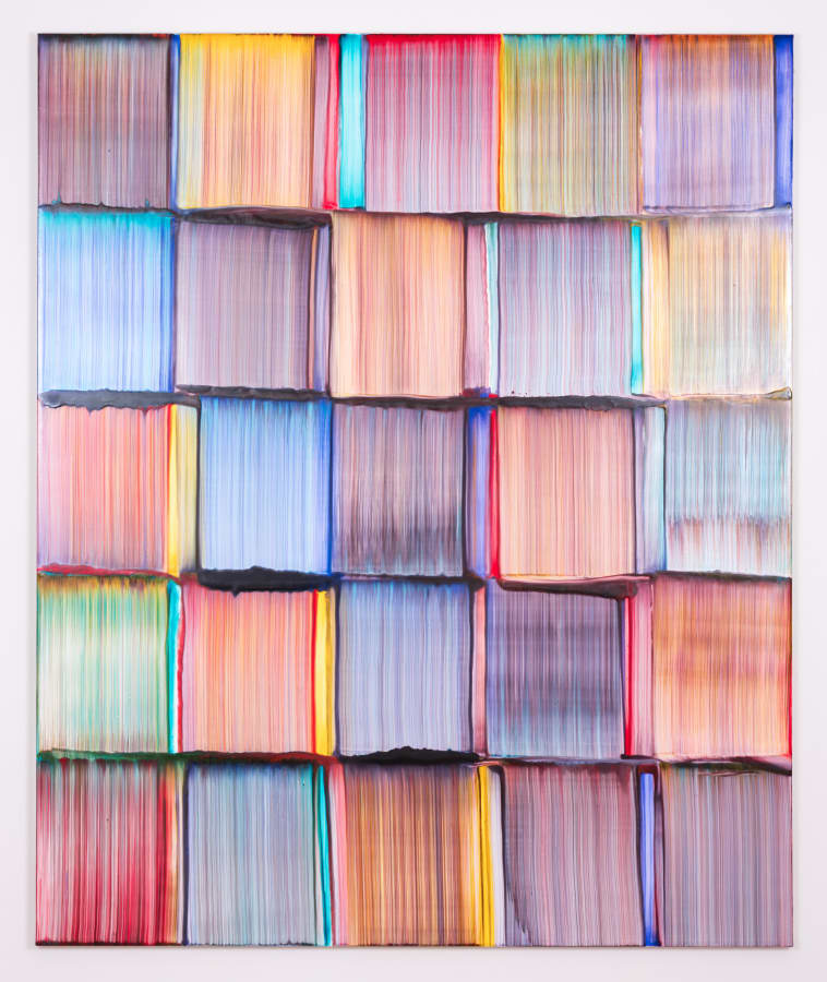 Artwork: Bernard Frize, Hulke, 2017
