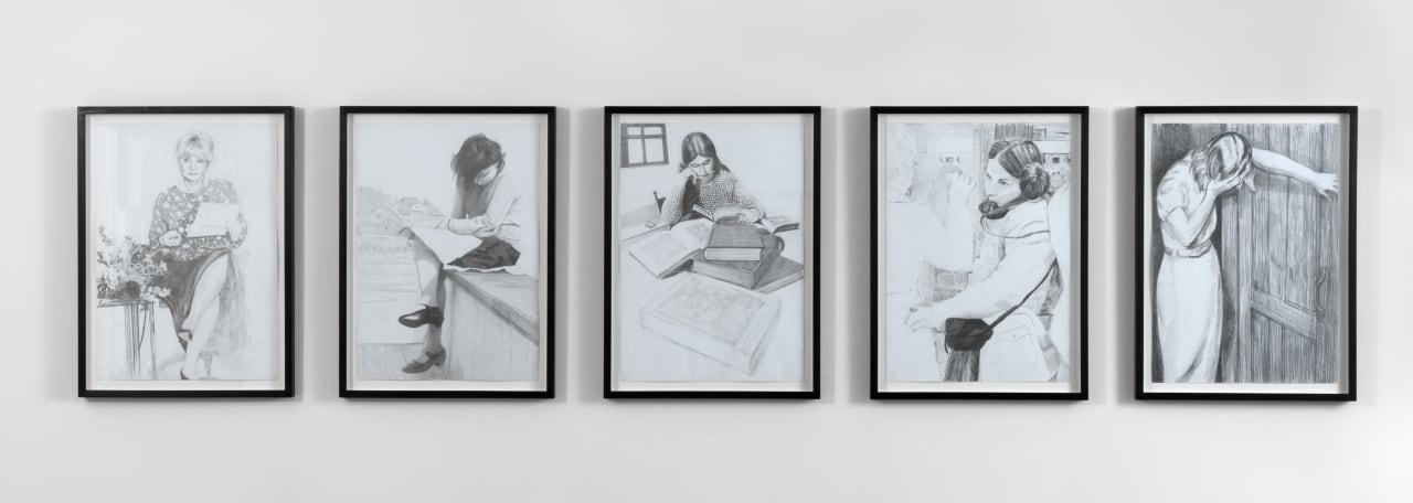 Artwork: Paulina Olowska, The Event. The End of the Office. The Portrait, 2012
