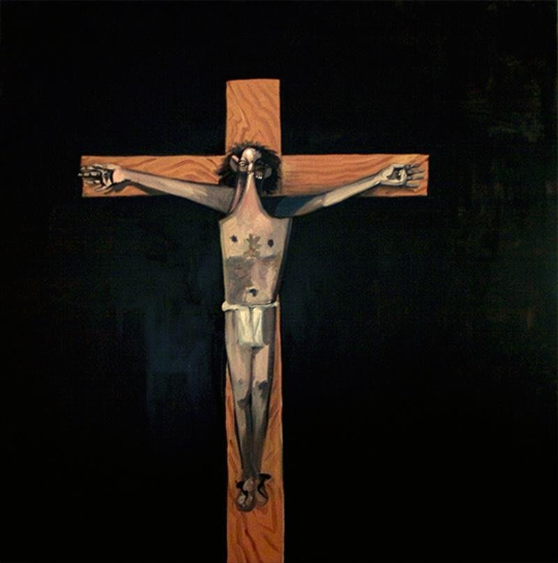 Artwork: George Condo, Dismas, 2007