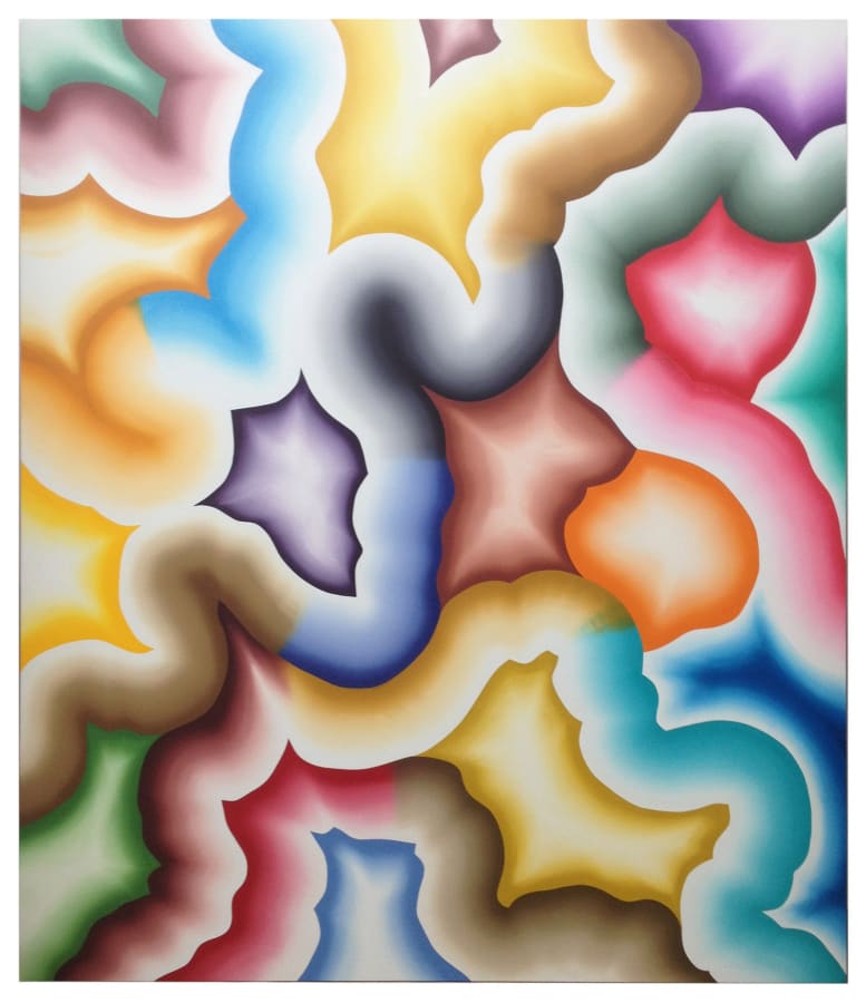 Artwork: Bernard Frize, Narda, 2015