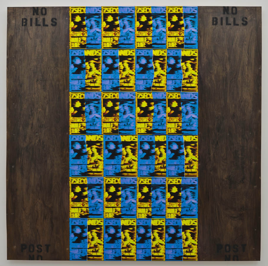 Artwork: Gary Simmons, Seven, Eight, Nine Point Nine, 2015