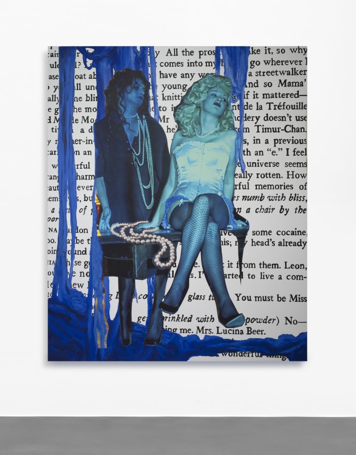 Artwork: Paulina Olowska, Lucina Beer, 2016