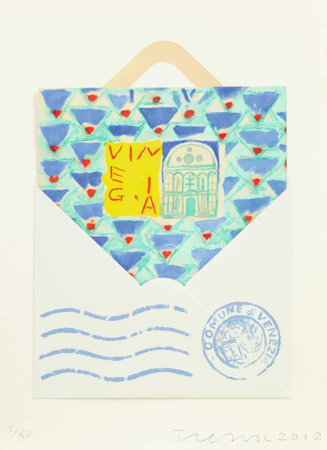 Joe Tilson, P.C. from Venice, Santa Maria dei Miracoli, Vinegia, 2012