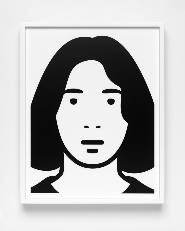 Julian Opie, Everyone Padmini., 2023 Cristea Roberts Gallery