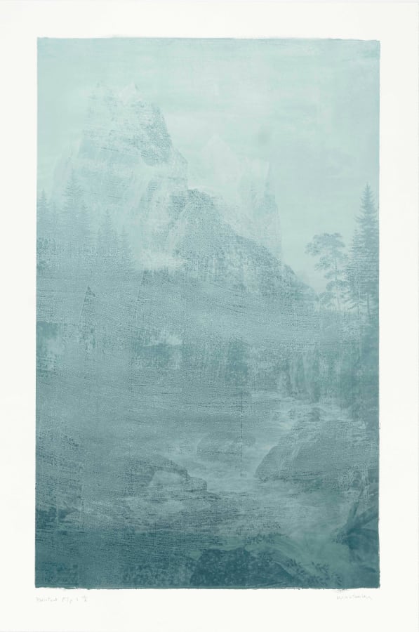 Paul Winstanley, Painted Alp 1, 2024
