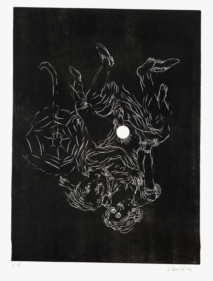 Georg Baselitz, Spaß mit Florine, 2002