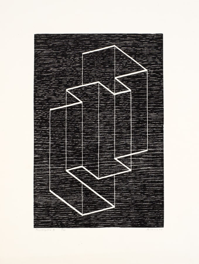 Josef Albers, Multiplex B, 1948