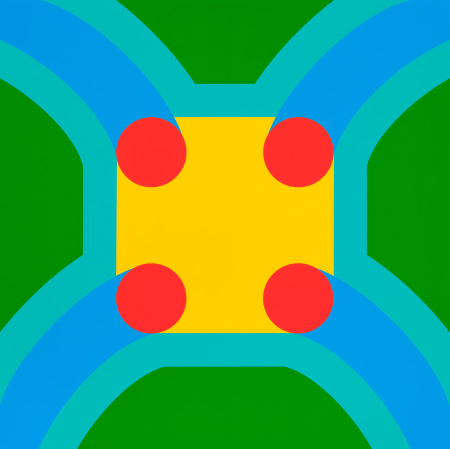 Yinka Ilori, Moments of Reflection, 2023