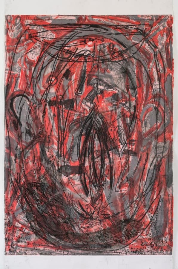 Jim Dine, Tools in a Puzzled Vessel II, 2017