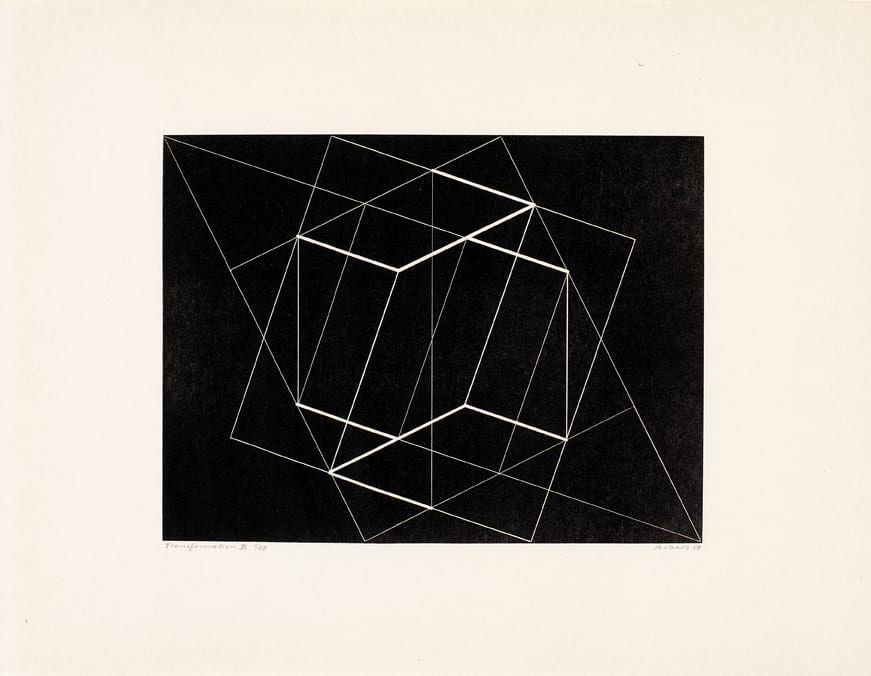 Josef Albers, Transformation B, 1950