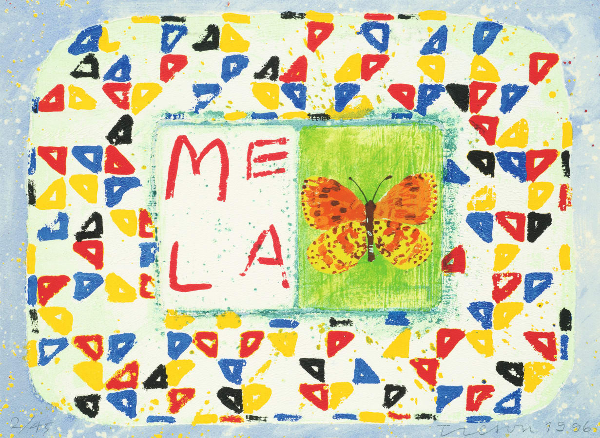 Joe Tilson, Conjunction, Fritillary, Mela, 1996