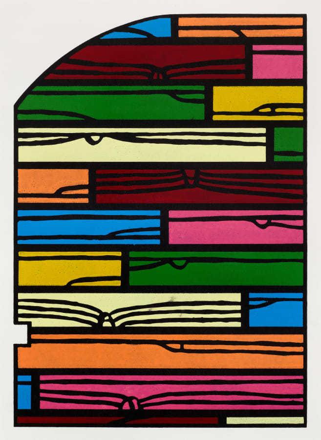 Richard Woods, Remnant no. 1 (around the fireplace), 2012