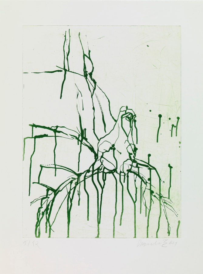 Georg Baselitz, Deer VIII, 2021