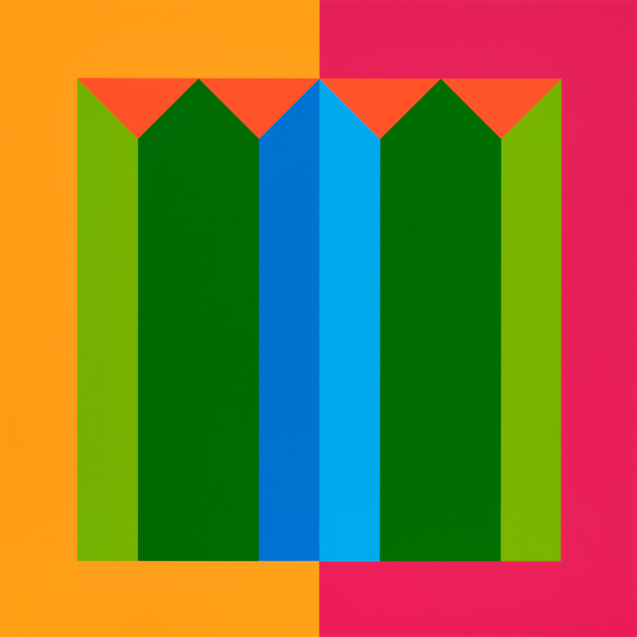 Yinka Ilori, Crossing Between Time, 2023