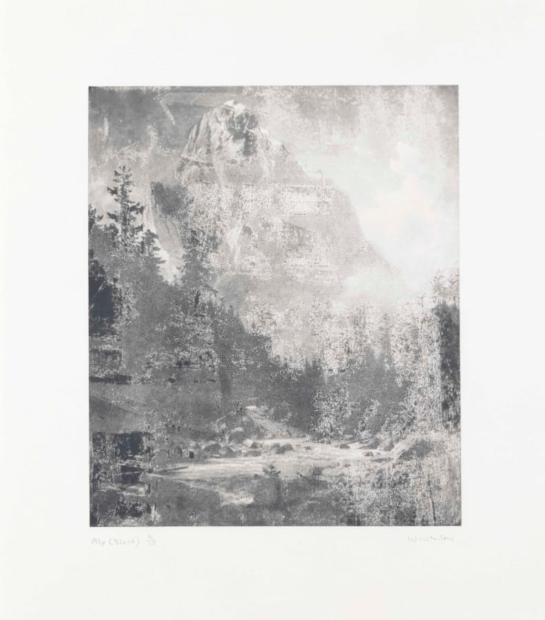 Paul Winstanley, Alp (Black), 2024