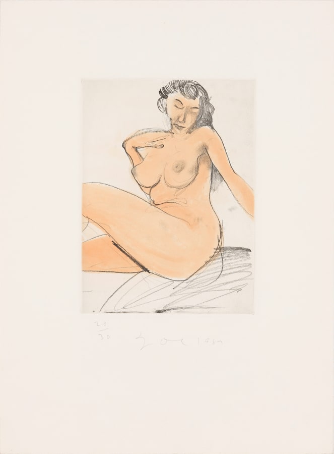 Jim Dine, Little nude 2, 1982