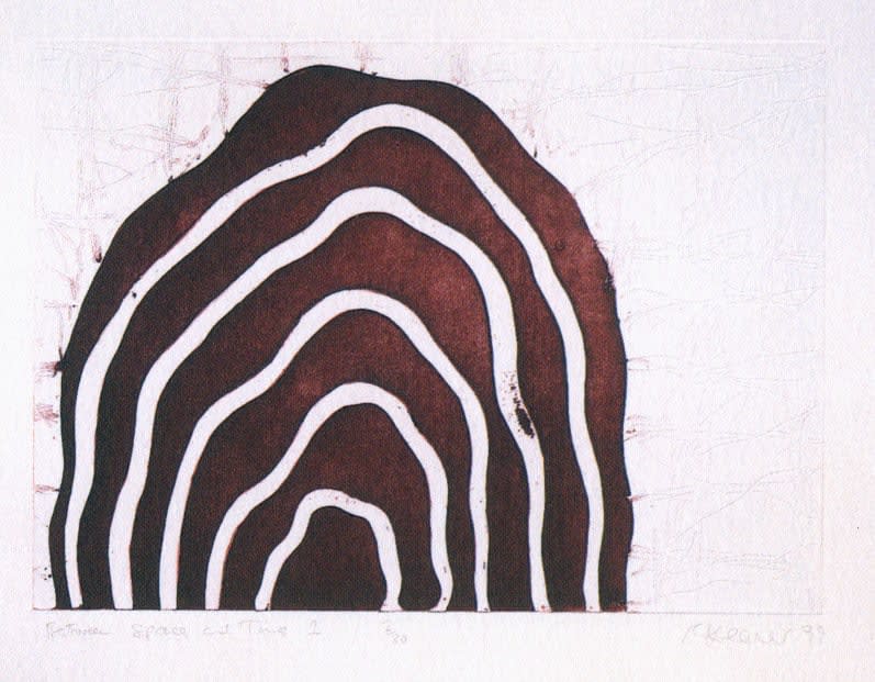 Ian McKeever, Between Space and Time 1, 1998-99