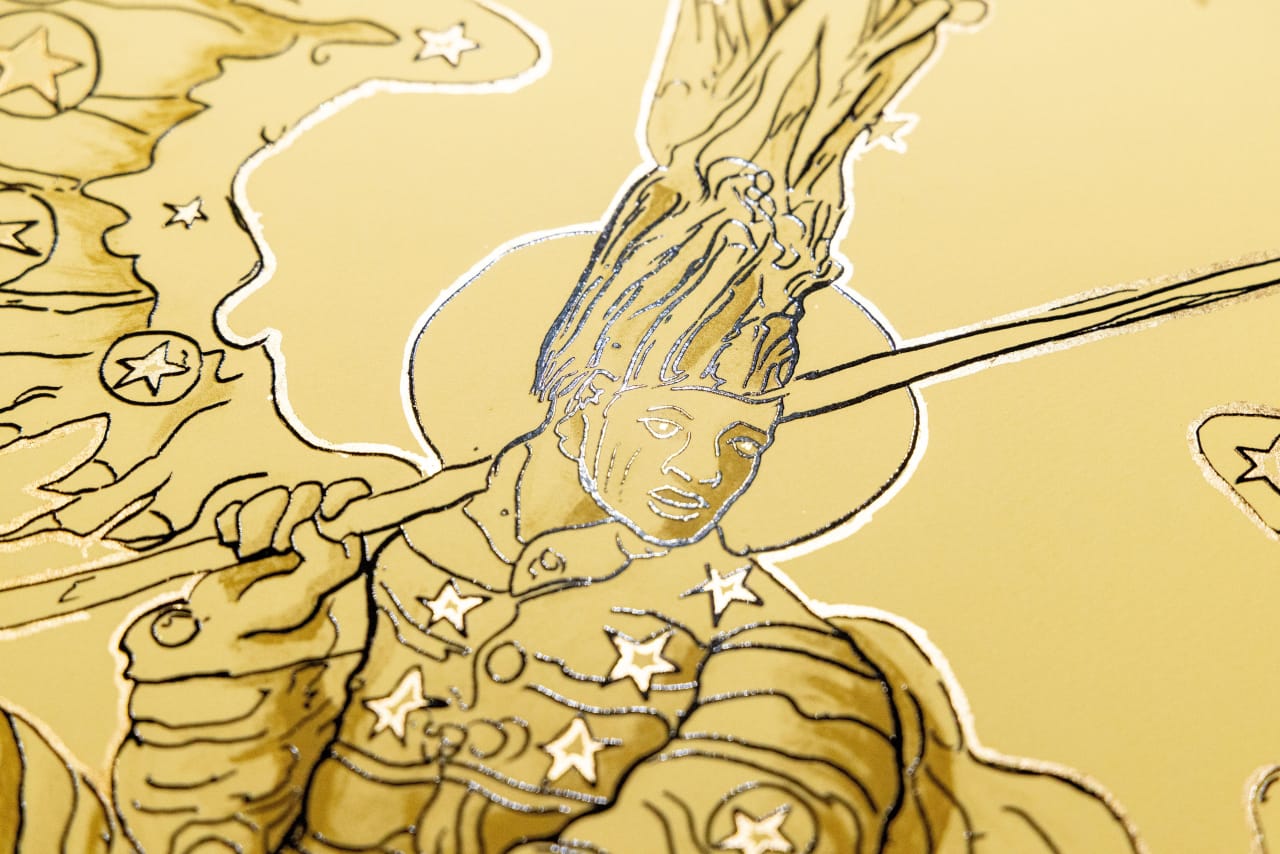 Hew Locke, Kings & Queens 1, 2025