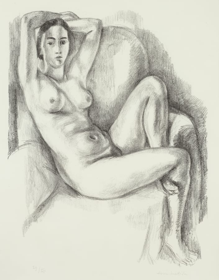 Henri Matisse, Nu au coussin bleu, 1924