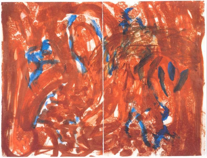 Howard Hodgkin, Into the Woods, Autumn, 2001