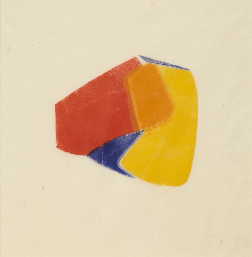 Naum Gabo, Untitled 'Red, Yellow, Blue' (MM7), 1973-75