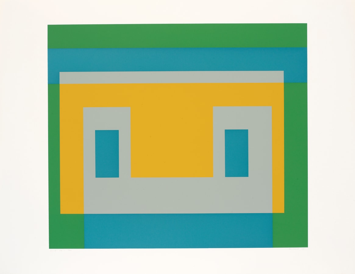 Josef Albers, Six Variants, 1969
