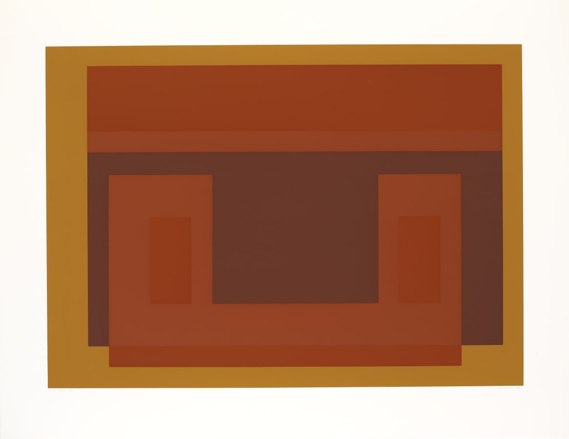 Josef Albers, Six Variants, 1969