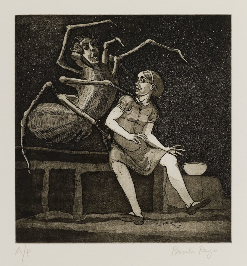 Paula Rego, Little Miss Muffet I, 1989
