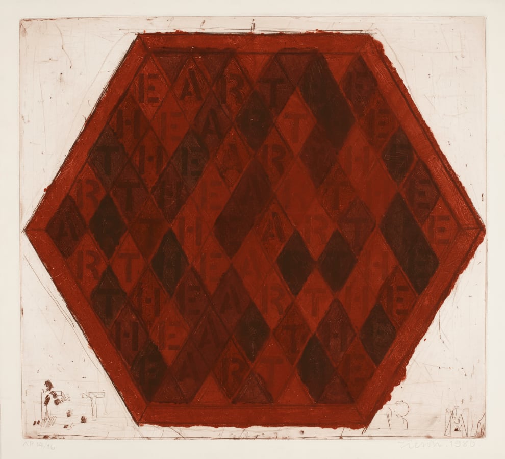 Joe Tilson, Earthearth..., 1980