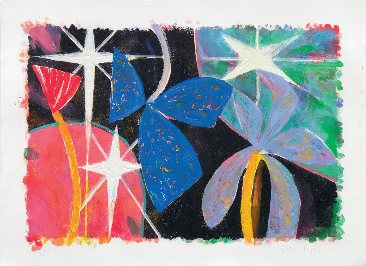 Gillian Ayres Song Beneath The Stars 2009 10 Cristea Roberts Gallery gillian-ayres-song-beneath-the-stars-2009-10-cristea-roberts-gallery