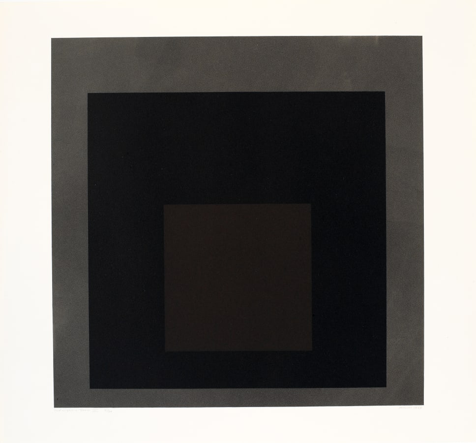 Josef Albers, Midnight and Noon, 1964