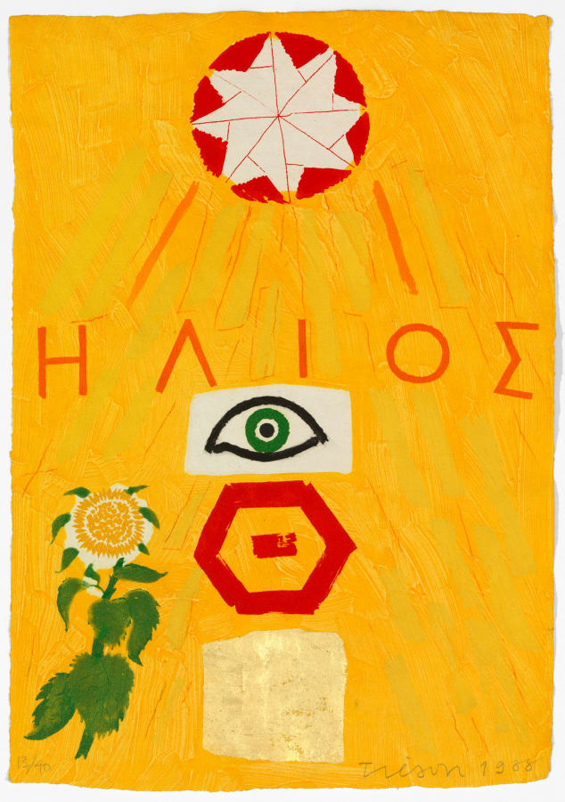 Joe Tilson, Sun Signatures, 1987-89