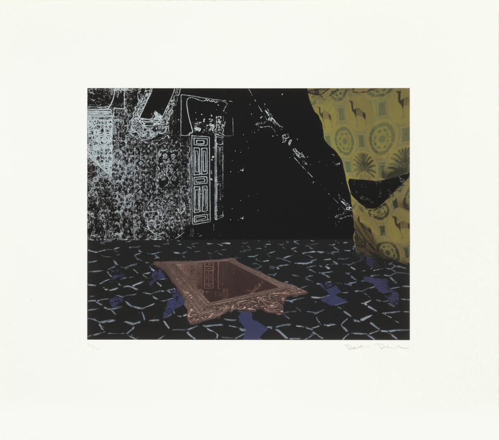 Dexter Dalwood, The apartment (after Delacroix) I, 2012