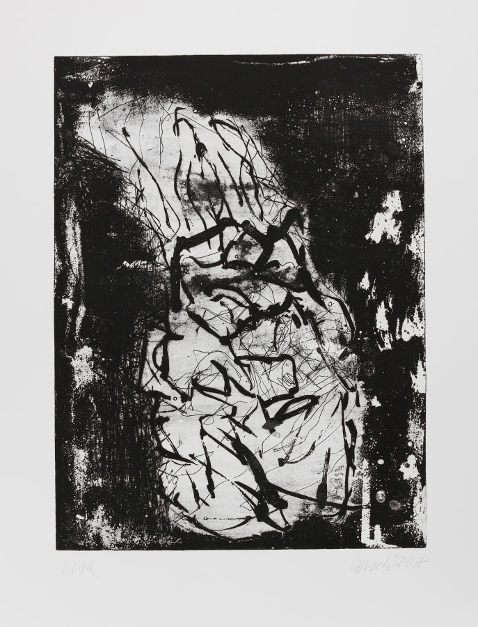 Georg Baselitz, Frank Auerbach (F.Au.), 2018