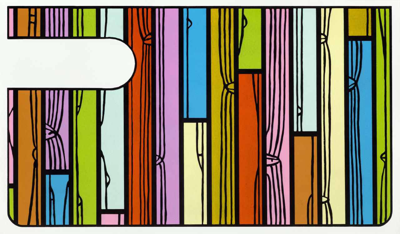 Richard Woods, Remnant no. 7 (top floor hallway), 2012