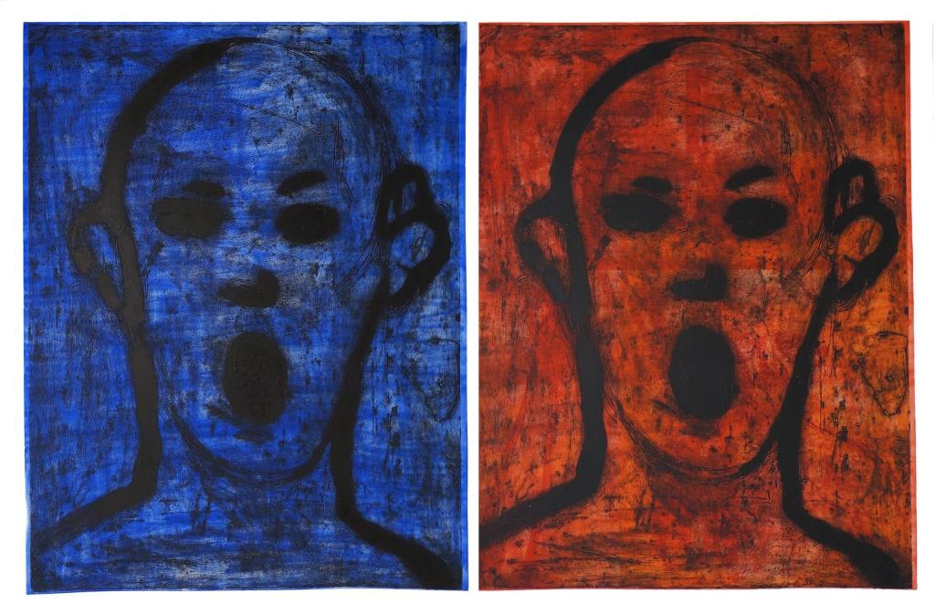 Jim Dine, Two Poets Singing Beautifully, 2016