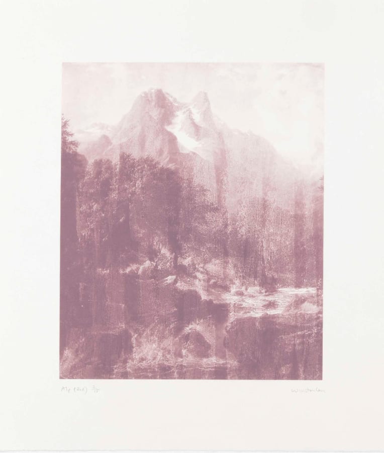 Paul Winstanley, Alp (Red), 2024