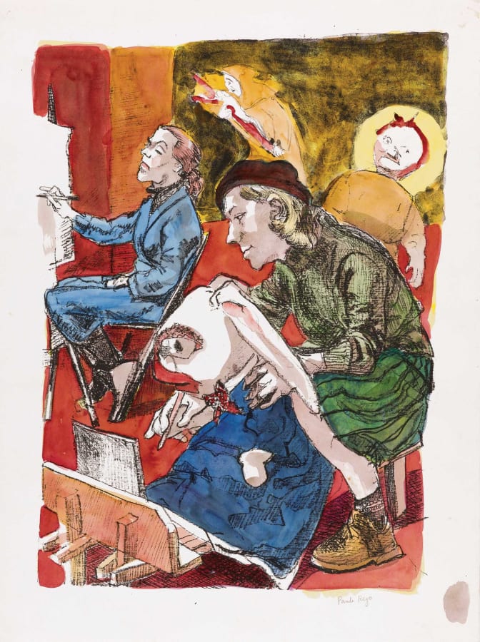 Paula Rego, Life Room III, 2005