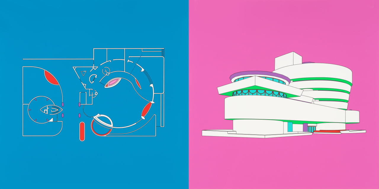 Michael Craig-Martin, Guggenheim, New York, 2017