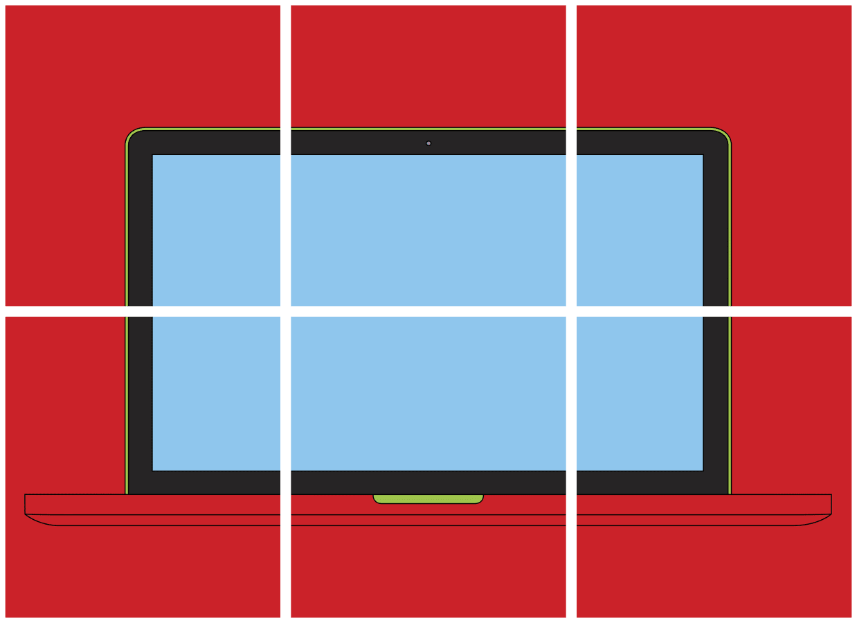 Michael Craig-Martin, Fundamentals: Laptop, 2016