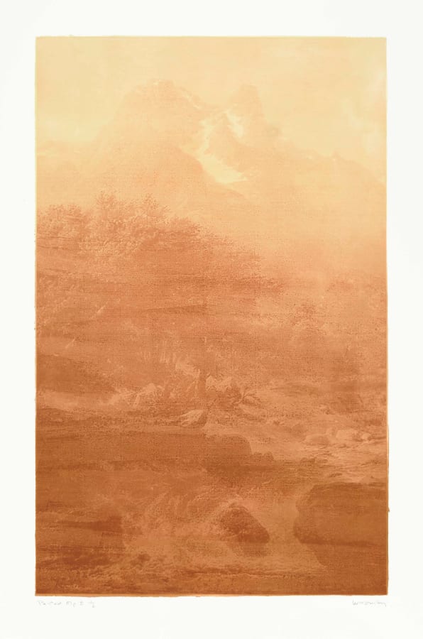 Paul Winstanley, Painted Alp 5, 2024