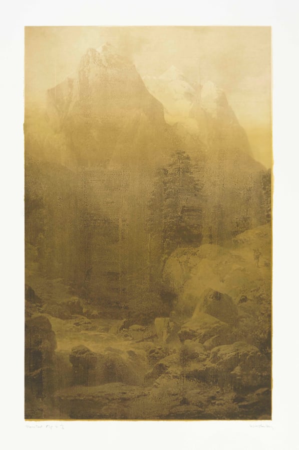 Paul Winstanley, Painted Alp 4, 2024