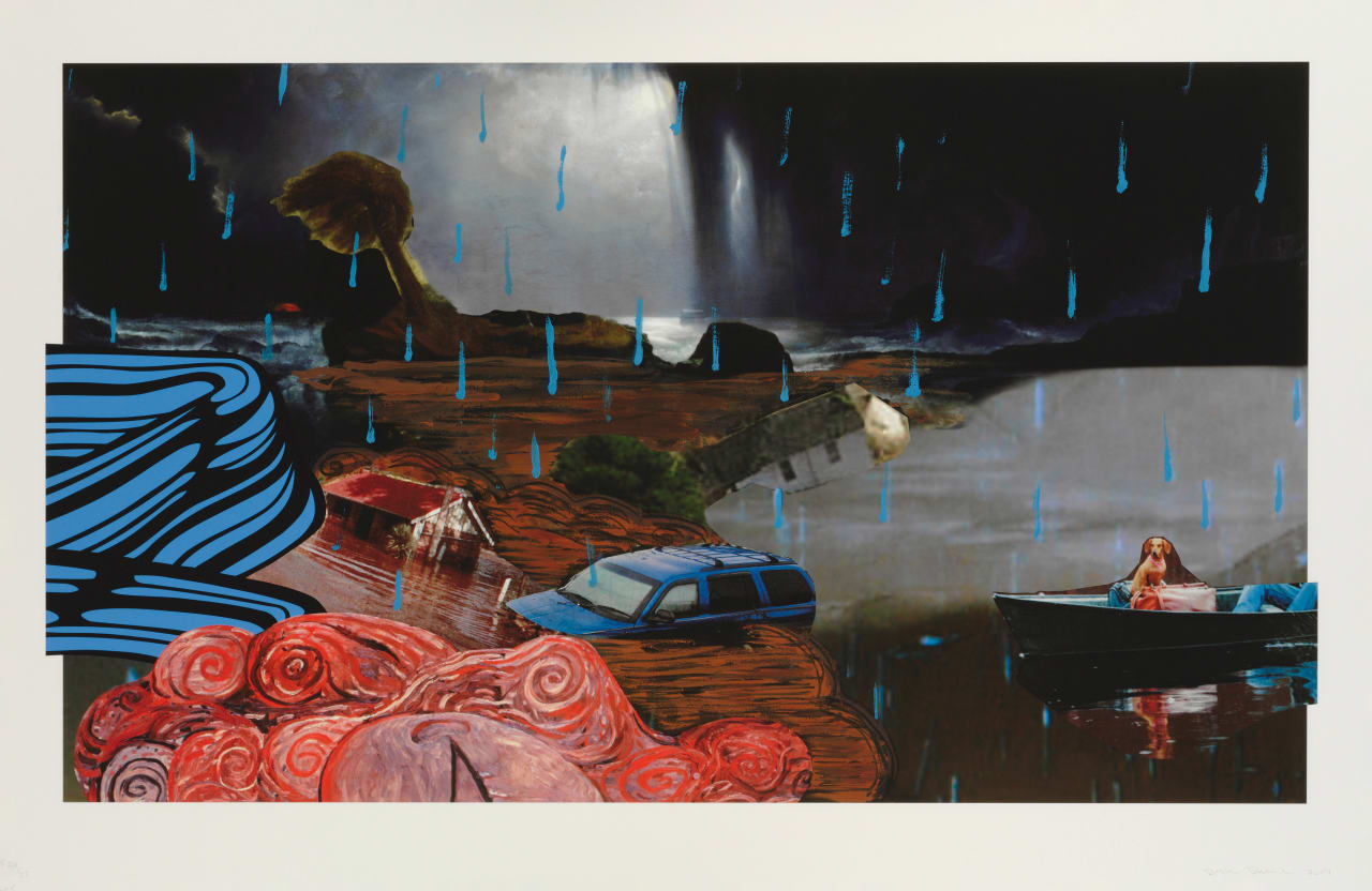 Dexter Dalwood, The Deluge, 2007
