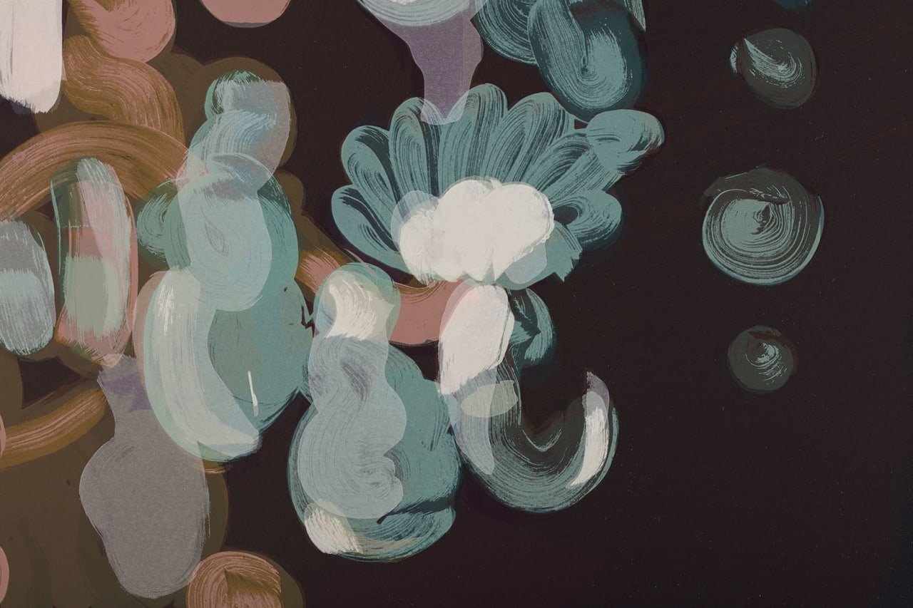 Clare Woods, Puff Ball, 2025