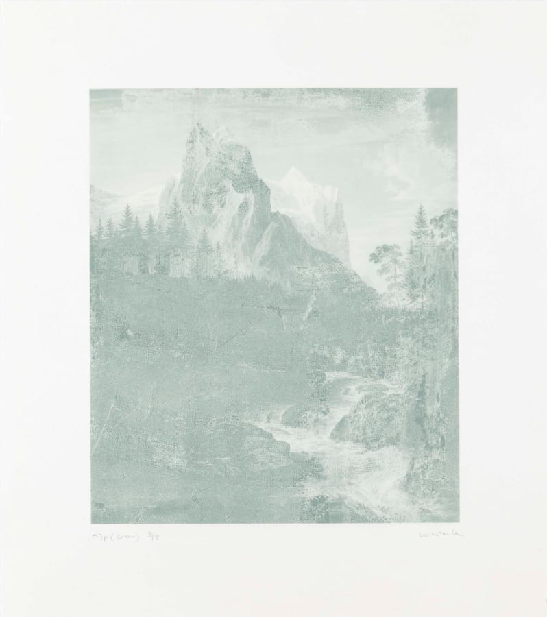 Paul Winstanley, Alp (Green), 2024