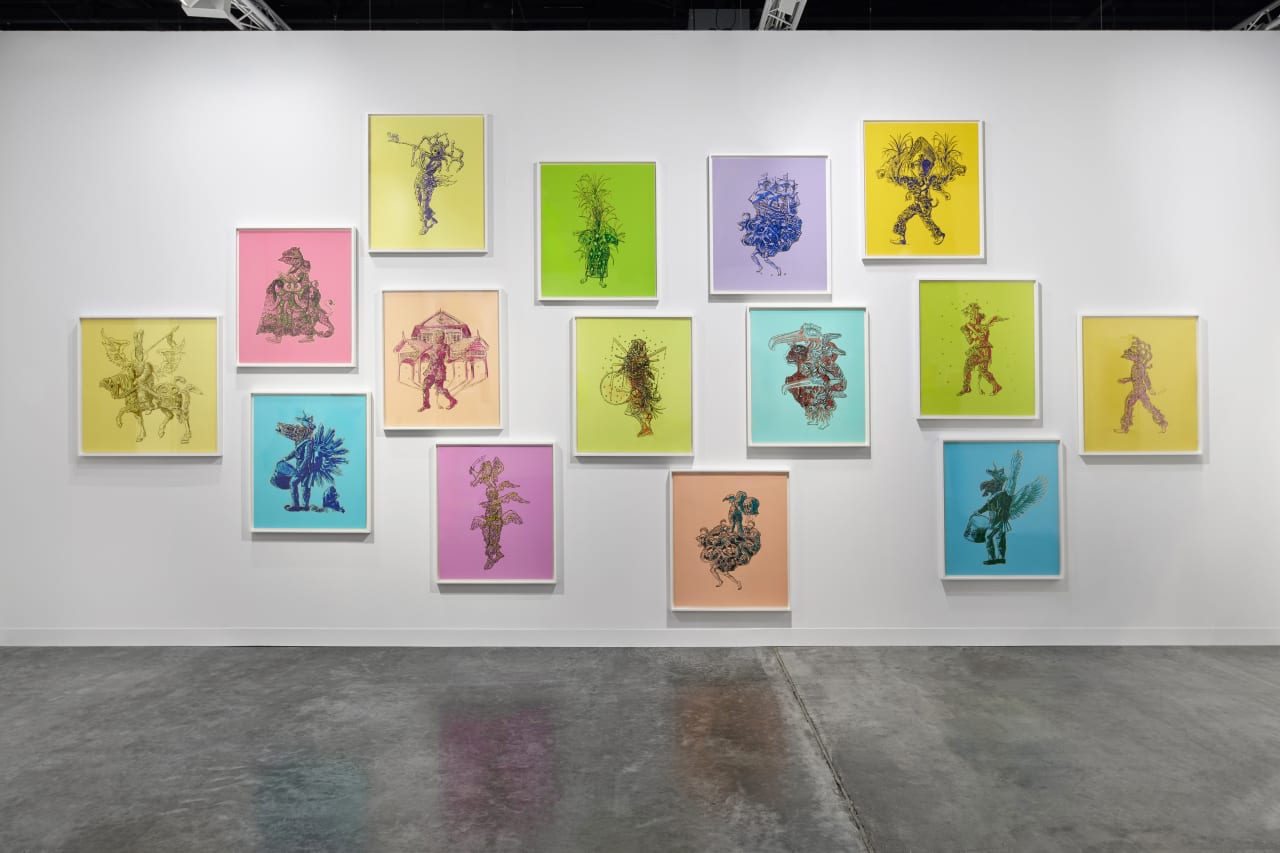 Hew Locke, Kings & Queens, 2025