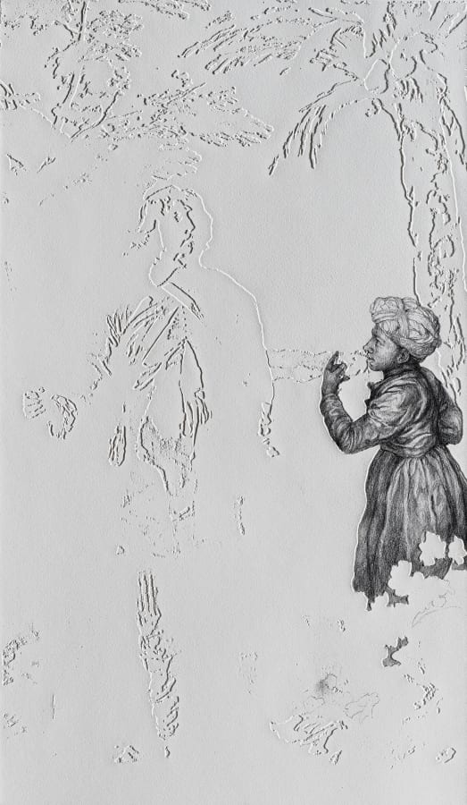 Barbara Walker, Vanishing Point 19 (Van Dyck), 2020